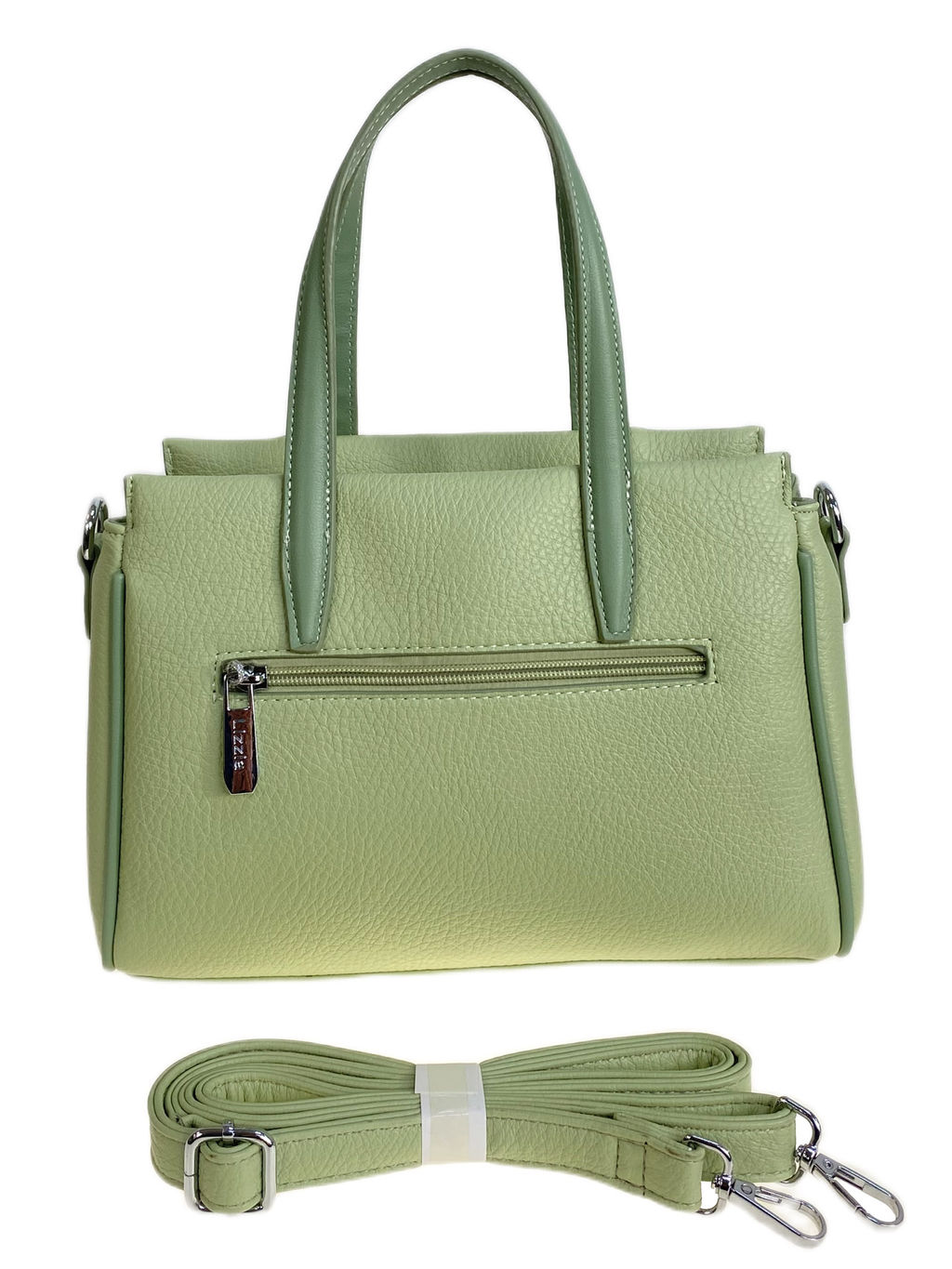 Женская сумка из искусственной кожи, цвет зеленый - Greta фото 2