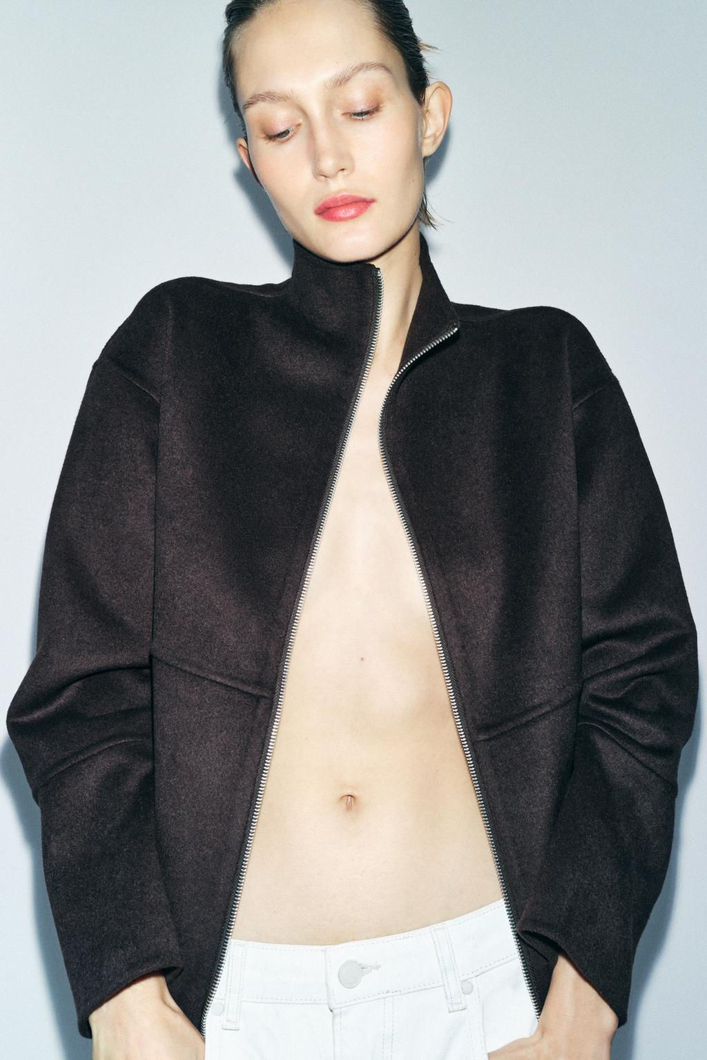 ZW COLLECTION WOOL JACKET - Zara фото 2