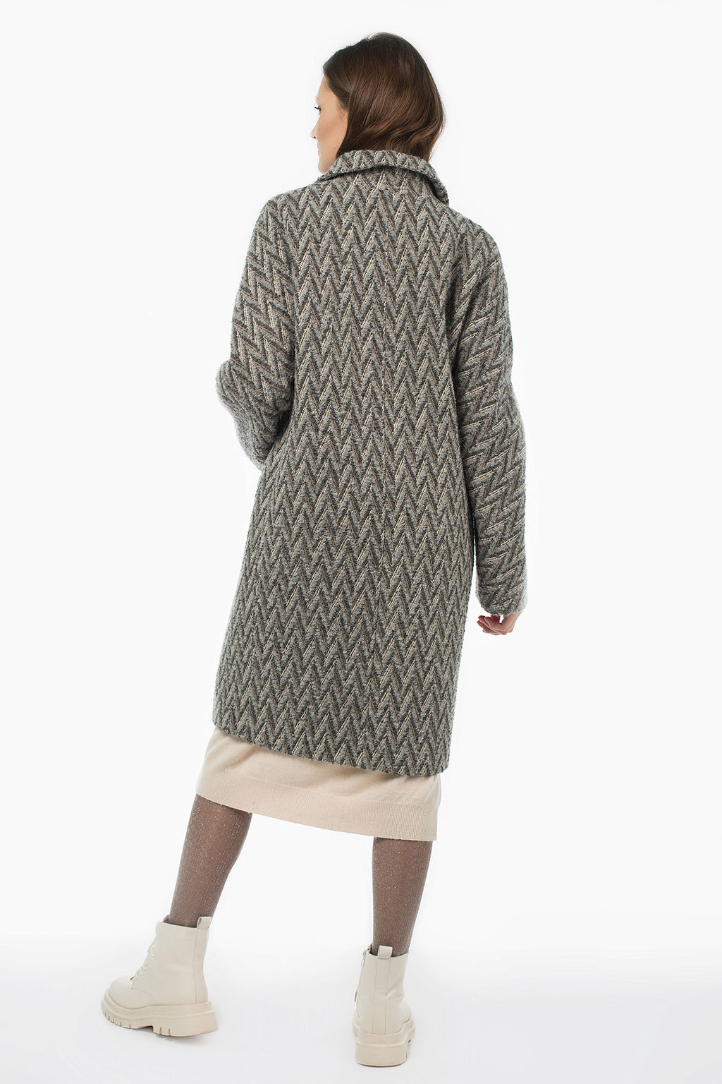 01-11051 Пальто женское демисезонное - El podio фото 5