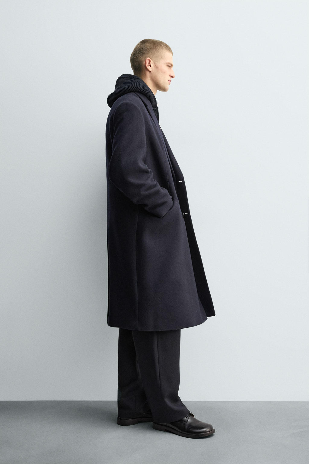 STRUCTURED WOOL COAT - Zara фото 4