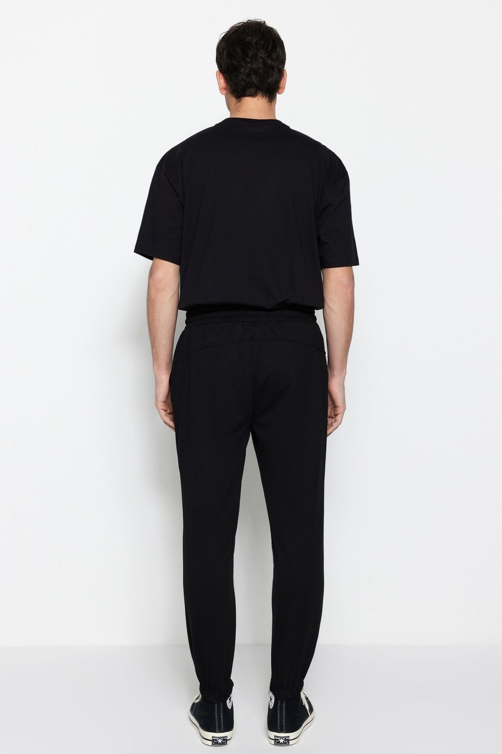 TRENDYOL MAN Siyah Regular/Normal Kesim Lastik Paca Esofman Alt? TMNSS21SR0429 - Trendyolmilla фото 6