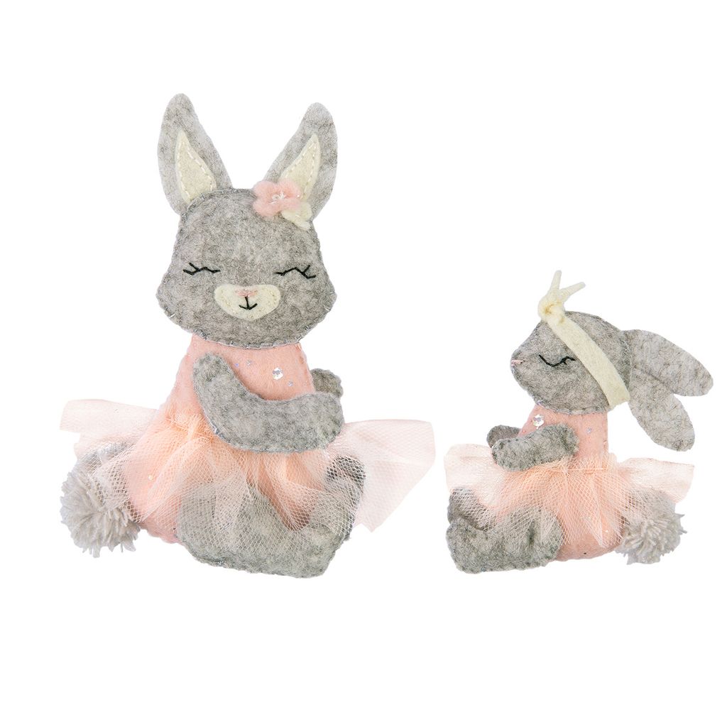 Набор для шитья Miadolla TF-0409 Лапочки-зайки