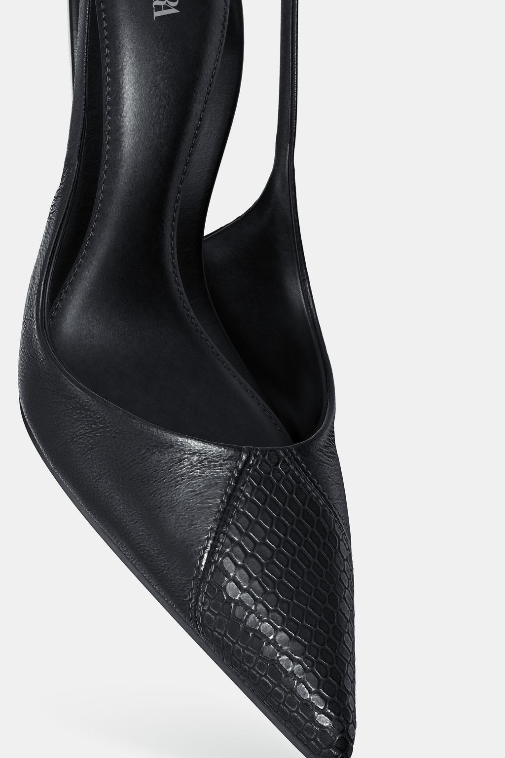 LEATHER HIGH-HEEL SHOES - Zara фото 13