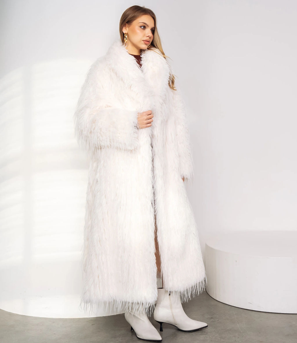 Шуба #КТ1019 (6), молочный