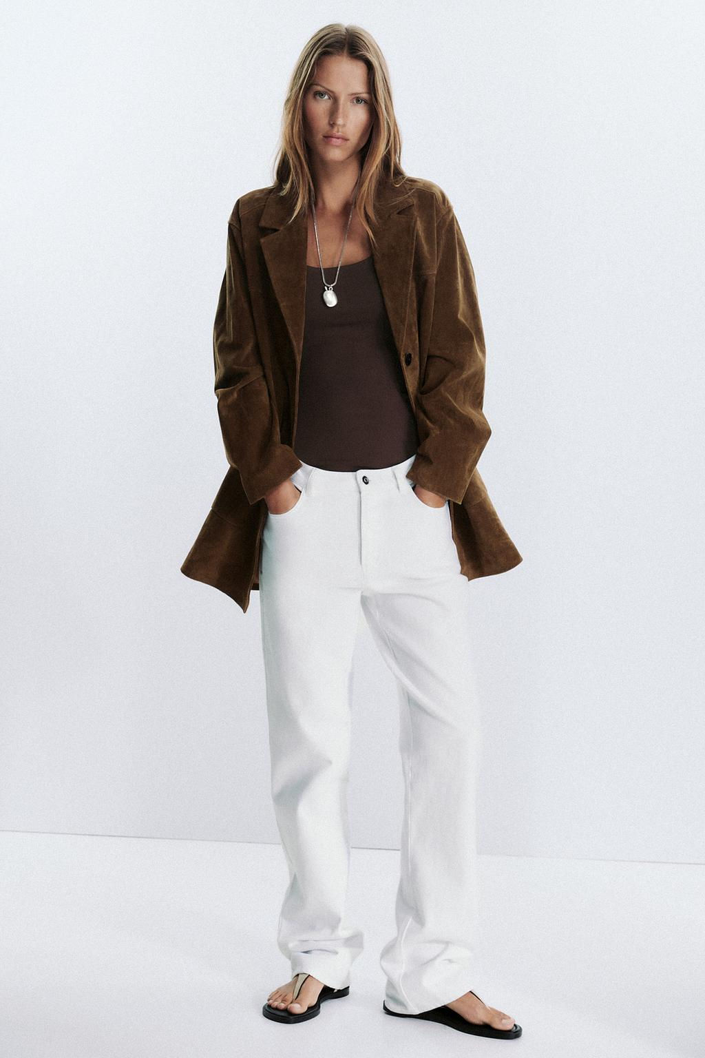 POLYAMIDE TOP WITH WIDE STRAPS - Zara фото 2