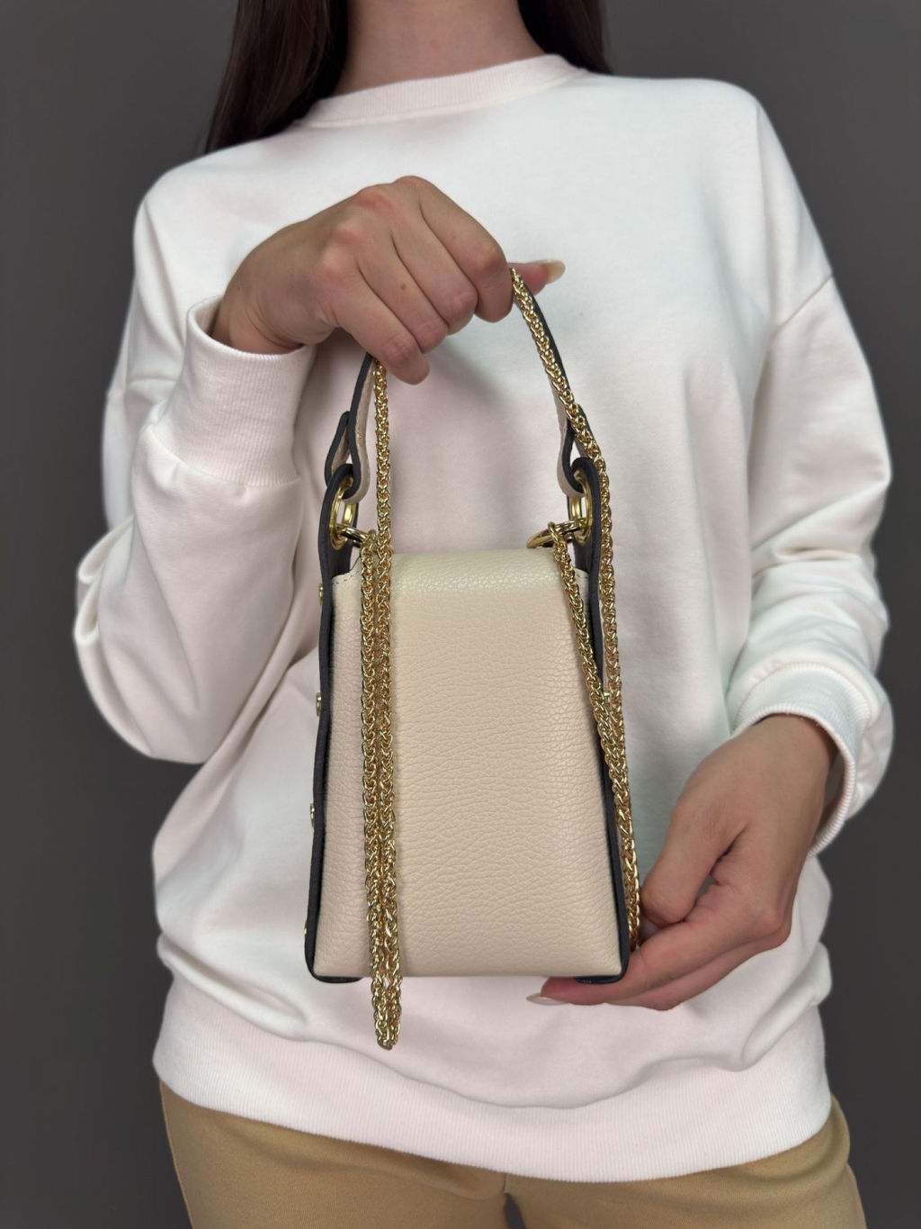 Сумка женская из телячьей кожи