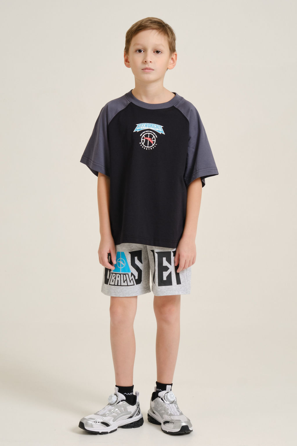 Шорты трикотажные Cерый - Anta фото 6