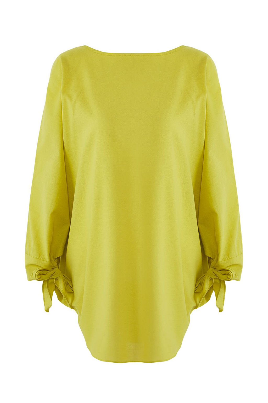 Yag Yesili Dokuma Baglama Detayl? %100 Pamuk Plaj Mini Elbise TBESS25EL00040 - Trendyolmilla фото 5