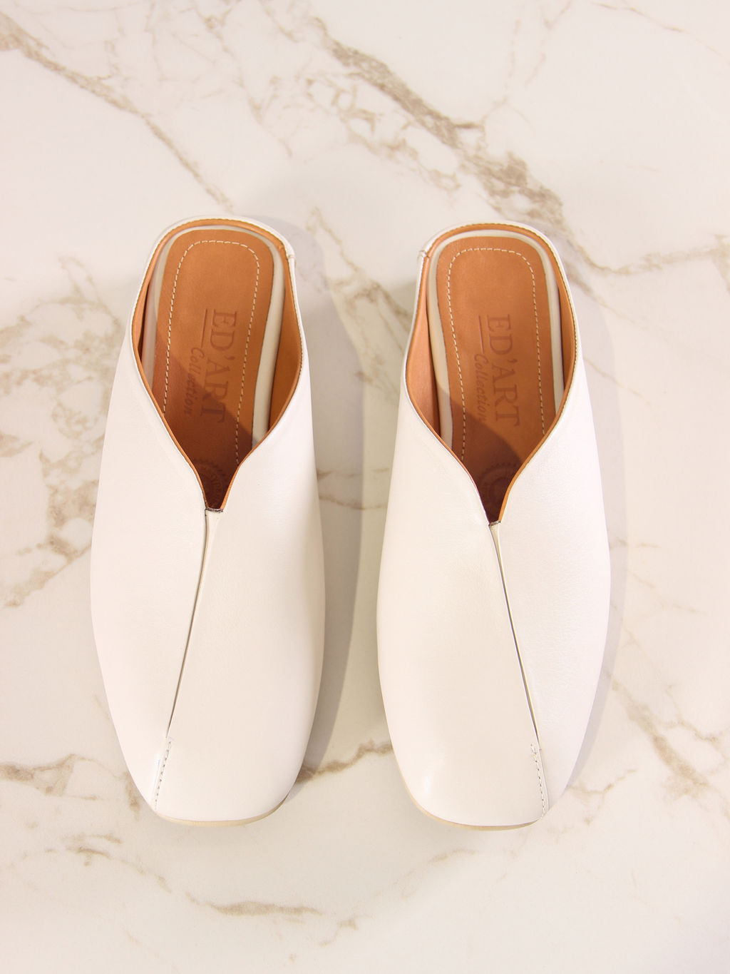 Новинка! Мюли ED'ART 1007.тунит205'be. Бежевый стар  фото 3