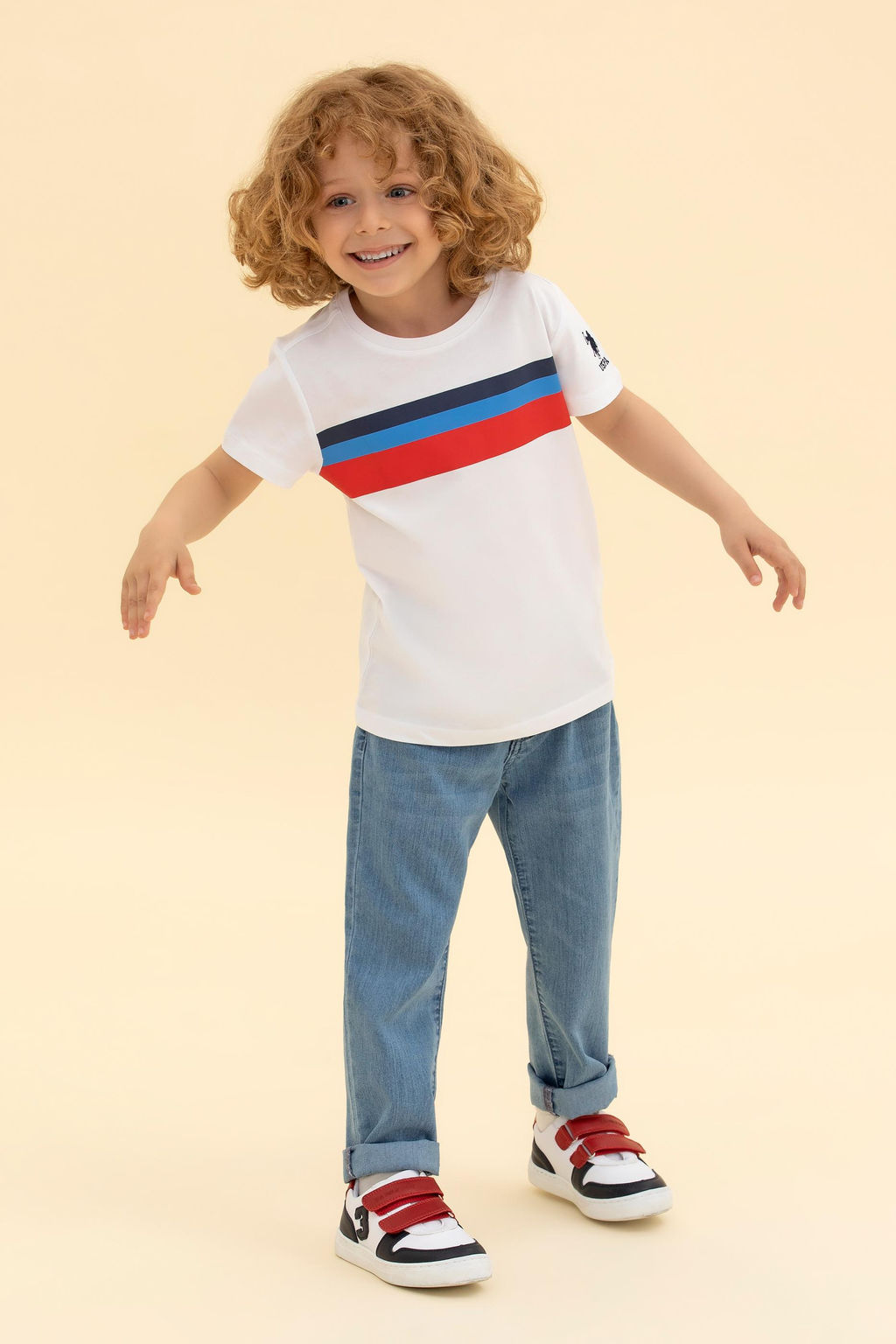 U. S. Polo Assn Темно-синие джинсовые брюки для мальчика - U.s. polo assn фото 2