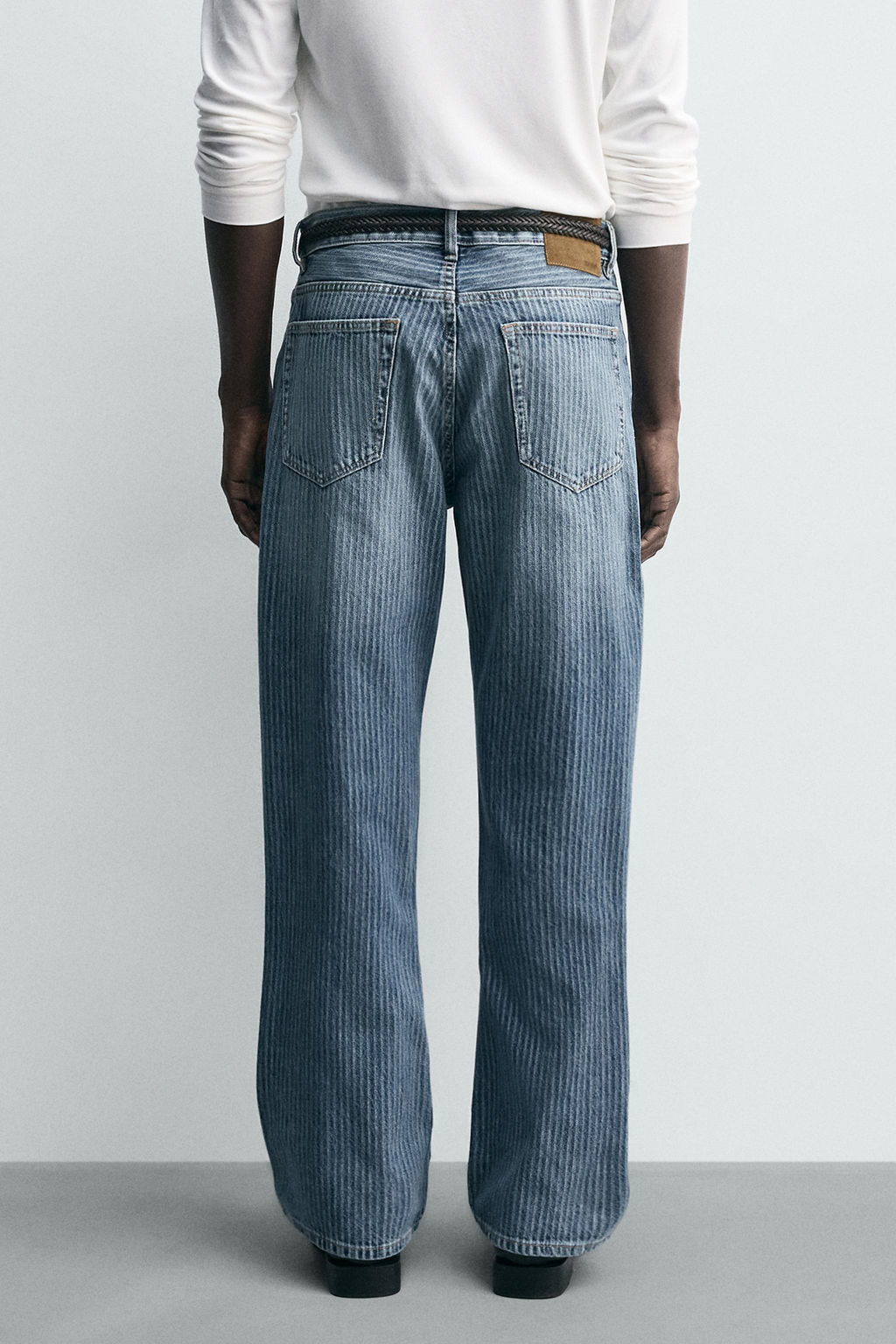 STRUCTURED STRAIGHT-LEG BOOTCUT JEANS - Zara фото 22