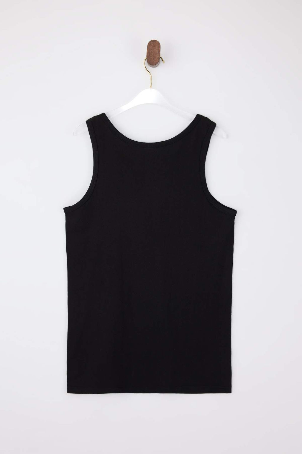 Siyah - Beyaz Basic 2li Paket Ic Giyim Atlet