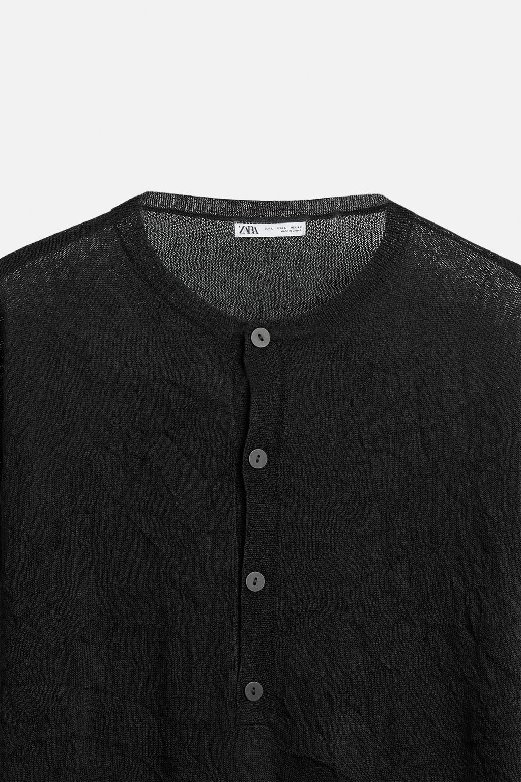 CREASED-EFFECT SWEATER - Zara фото 8