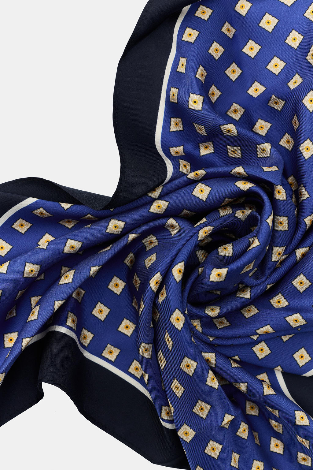 100% SILK POLKA DOT PRINT SCARF - Zara фото 3