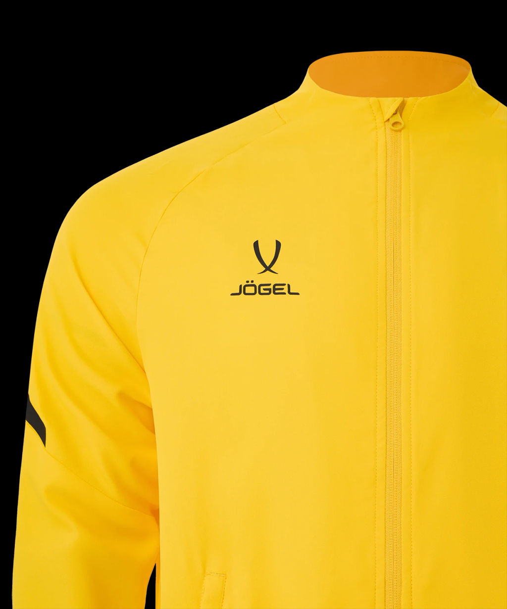 Куртка спортивная JOGEL CAMP 2 Lined Jacket, желтый/черный  фото 4