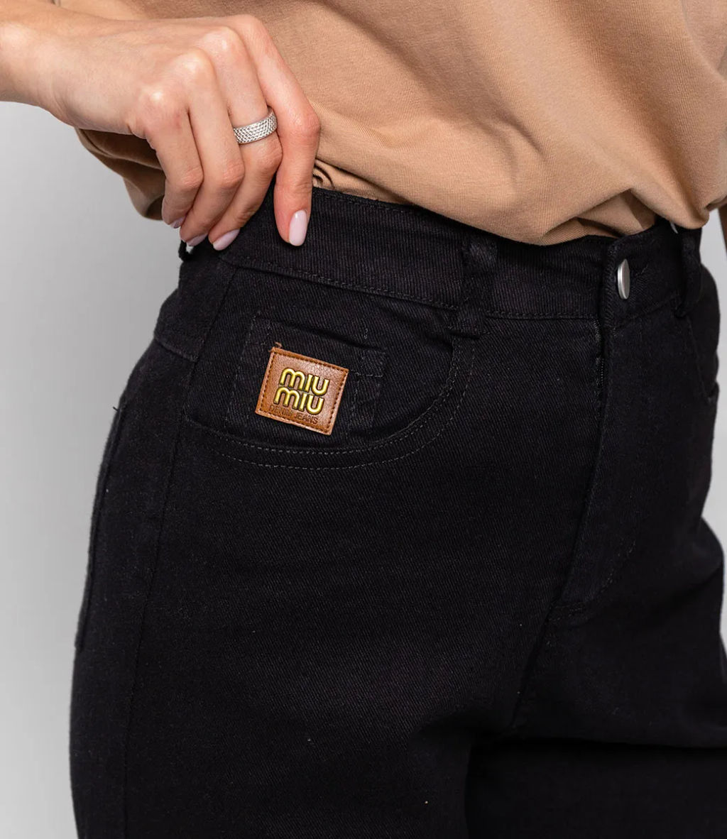 Брюки #КТ5616, чёрный