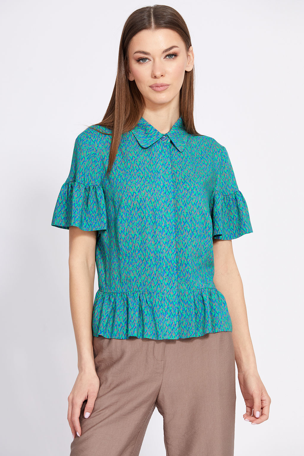 Блузка 2429 василек - Eola фото 4