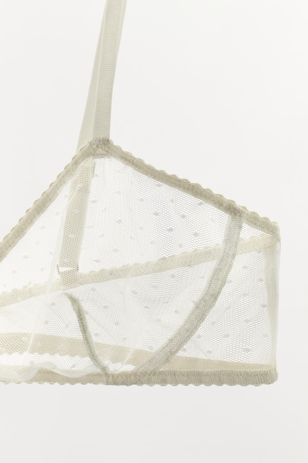 SUJETADOR MESH LUNARES / Crudo - Zara фото 6