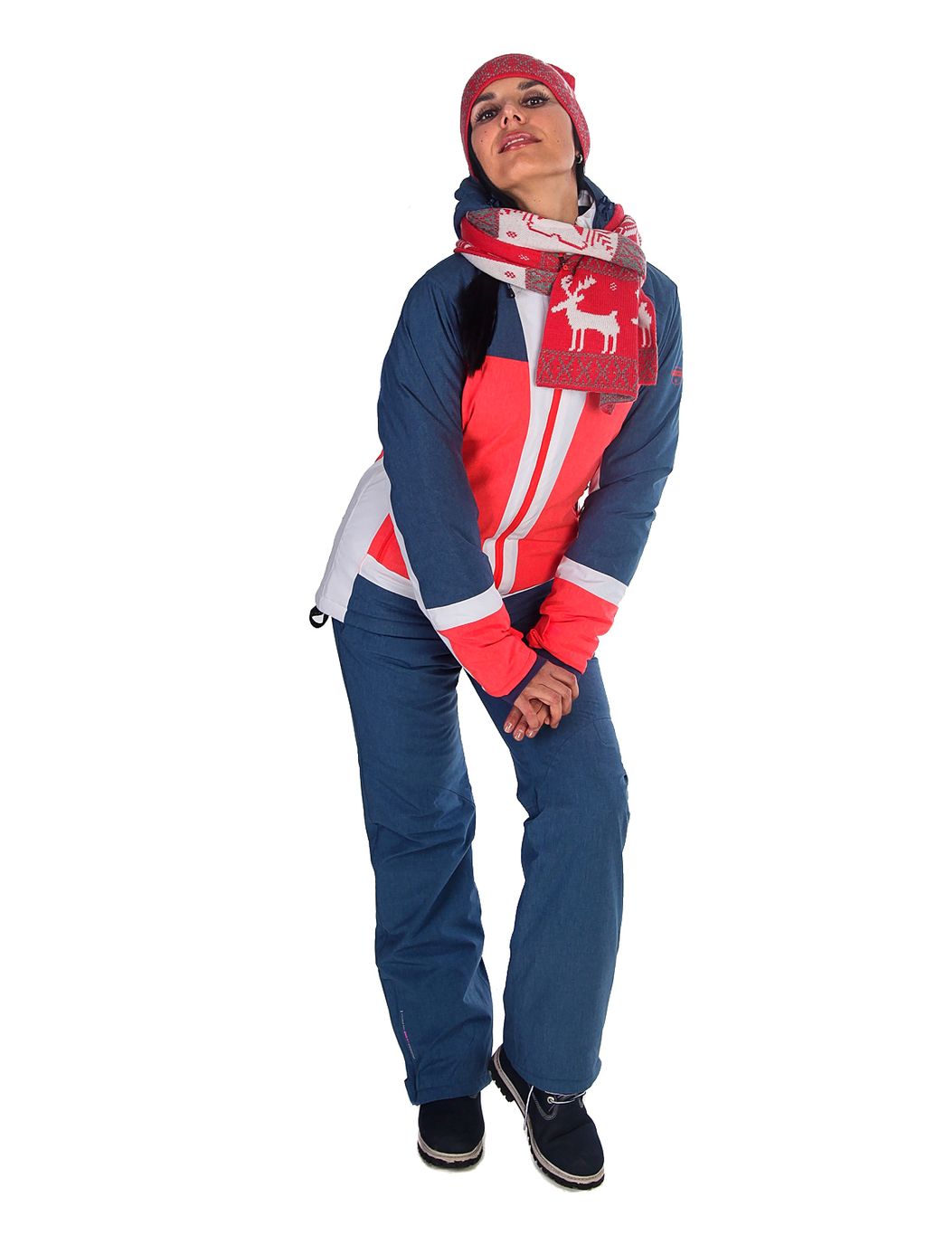 Костюм B-8687 Коралловый