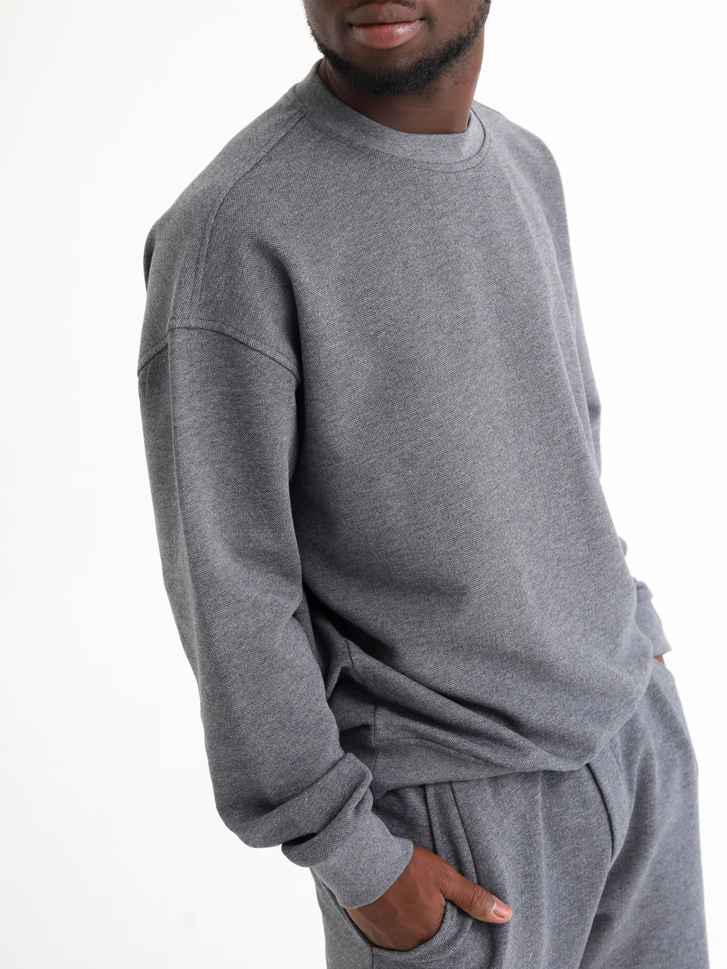 Свитшот мужской Pike, меланж - Inzibe фото 7