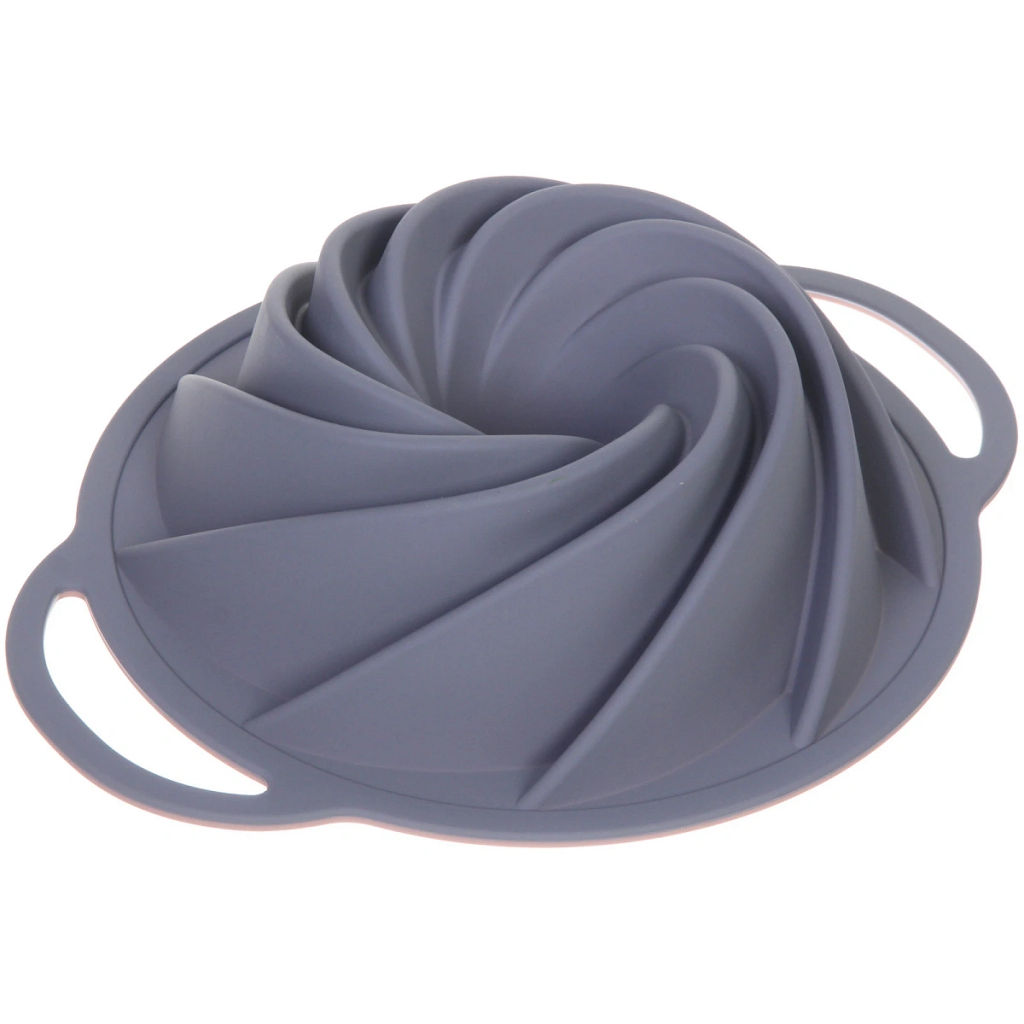 Форма силиконовая "CooKstyle" фигурная с ручками, 30,5*24*10см, с металлической вставкой