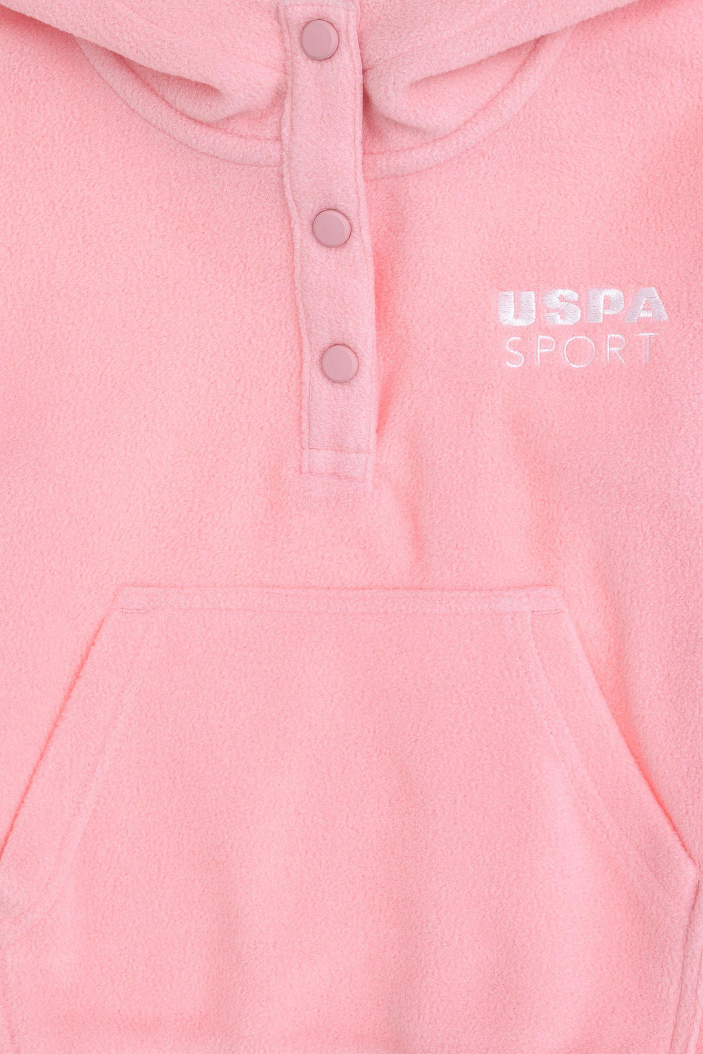 Толстовка для девочек с пудрой Неожиданная скидка в корзине - U.s. polo assn фото 3