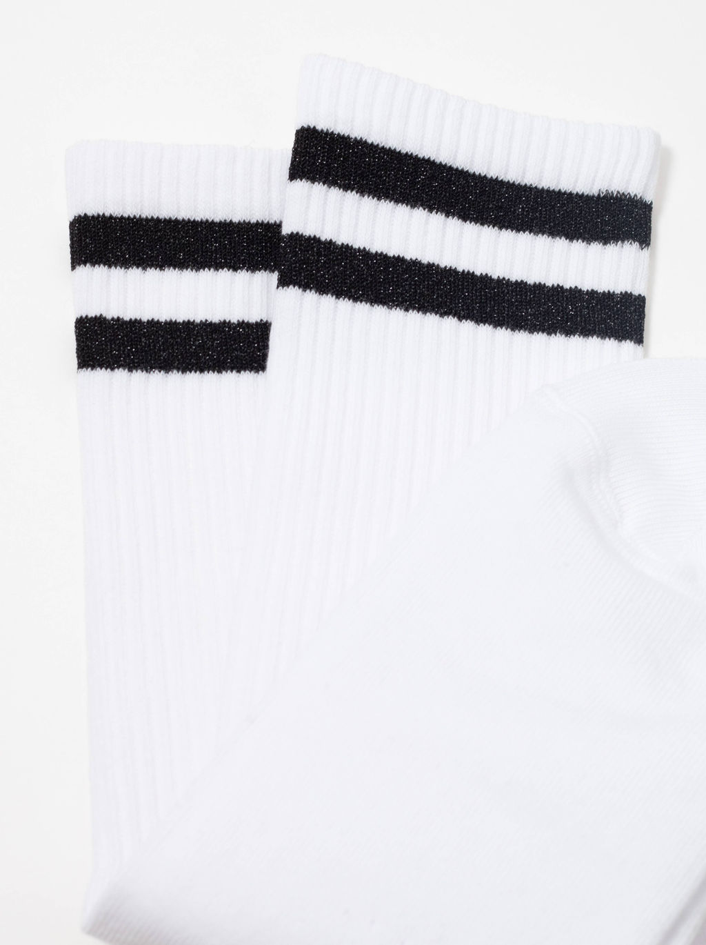 Цена за 2 пары. Носки удлиненные CONTE ACTIVE Хлопковые носки с яркими полосками из люрекса - Conte elegant фото 6