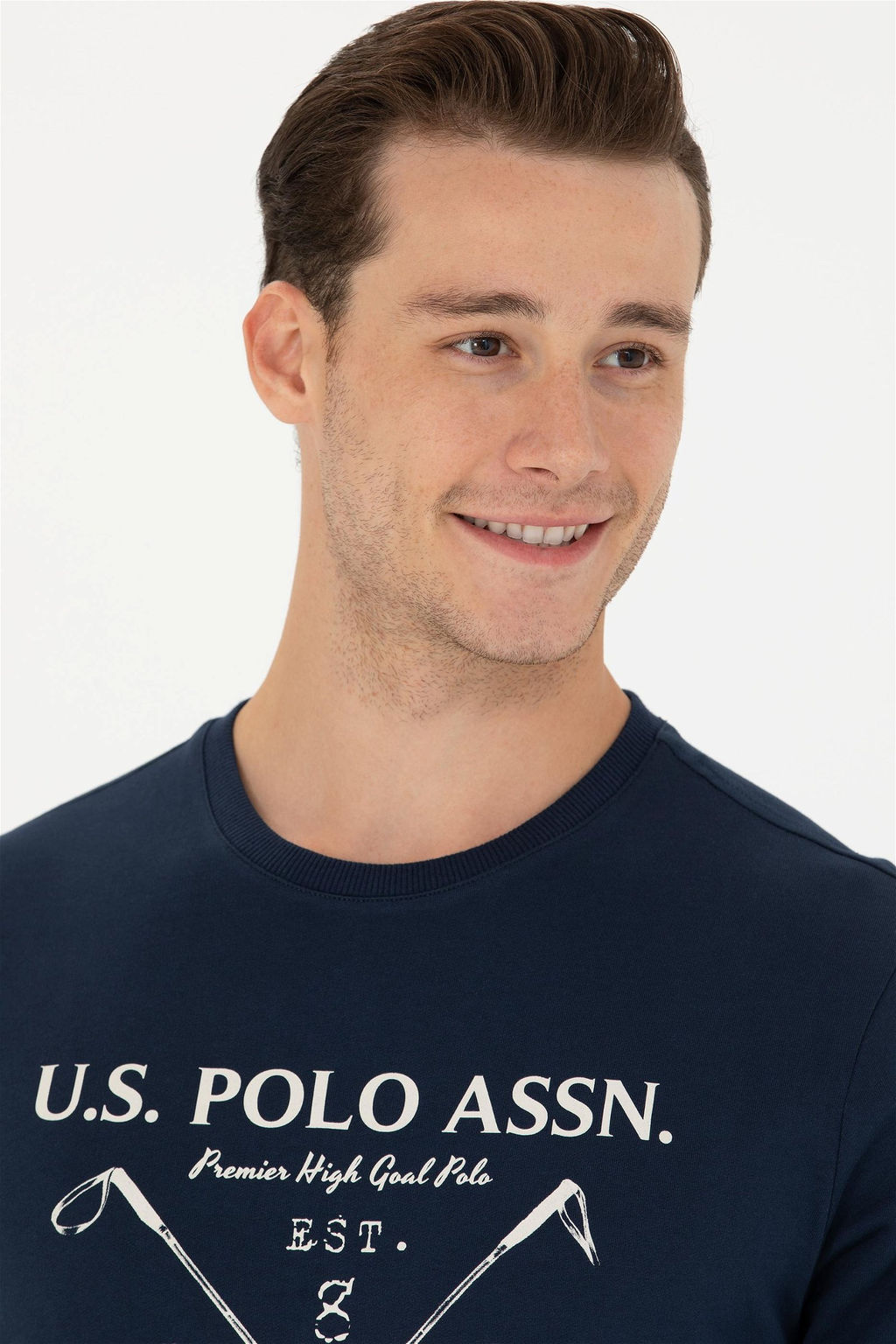 U. S. Polo Assn / Мужской темно-синий свитшот - U.s. polo assn фото 9