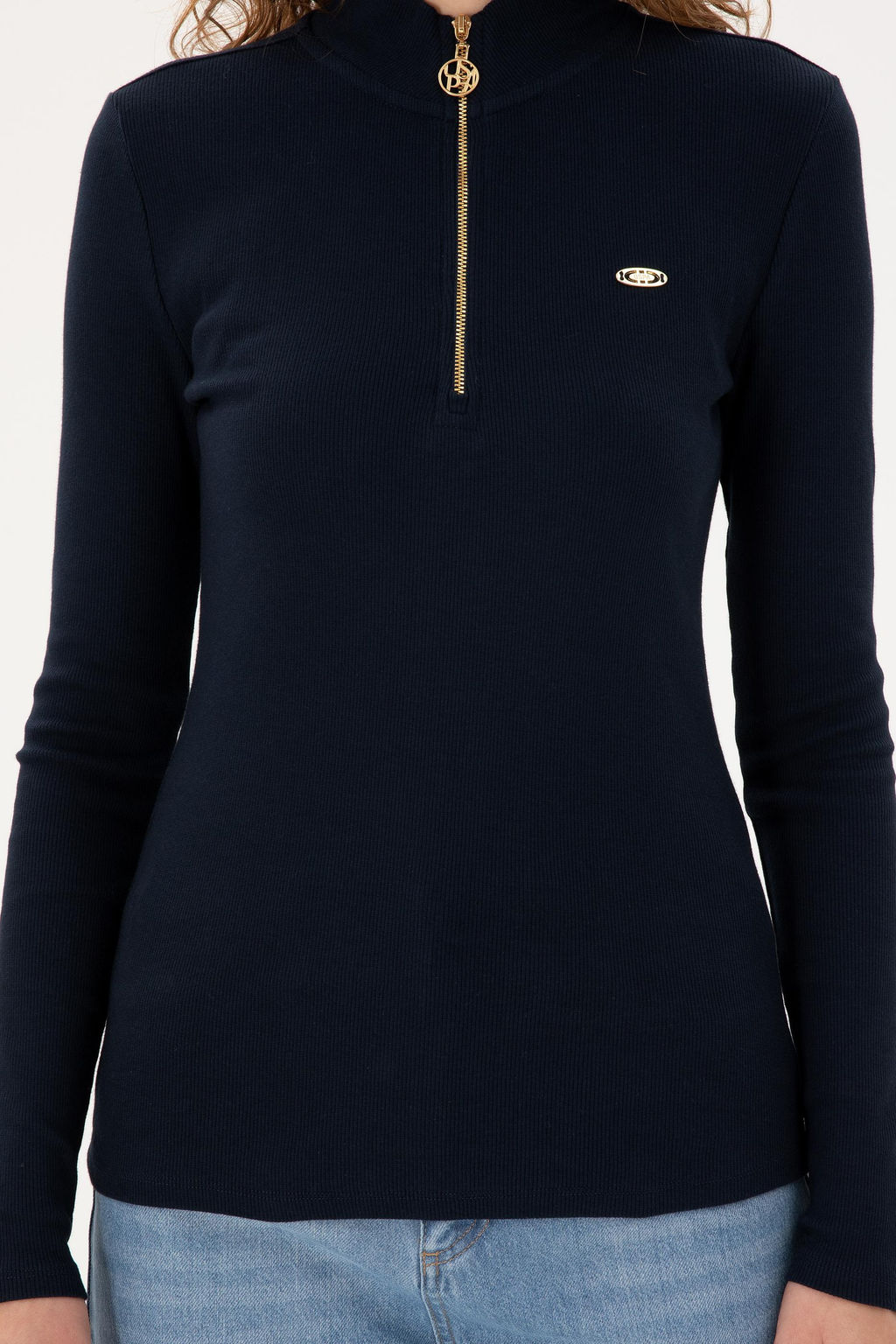 Женский темно-синий свитшот Неожиданная скидка в корзине - U.s. polo assn фото 6