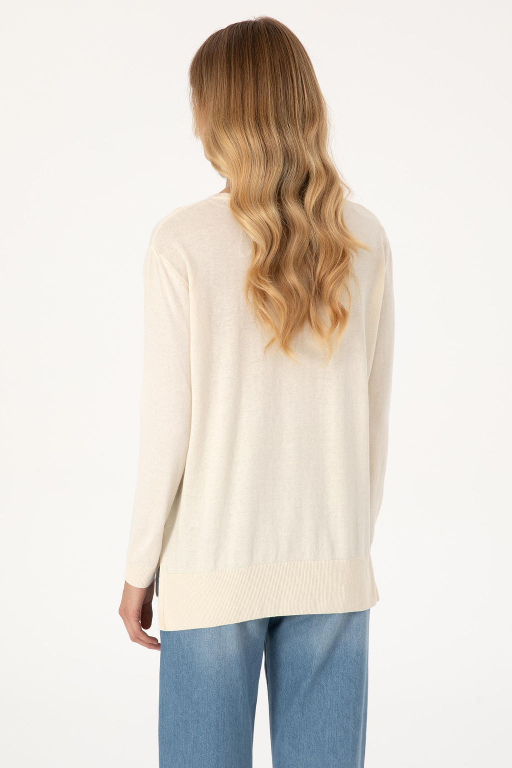 Kad_n Krem Basic Kazak - U.s. polo assn фото 5