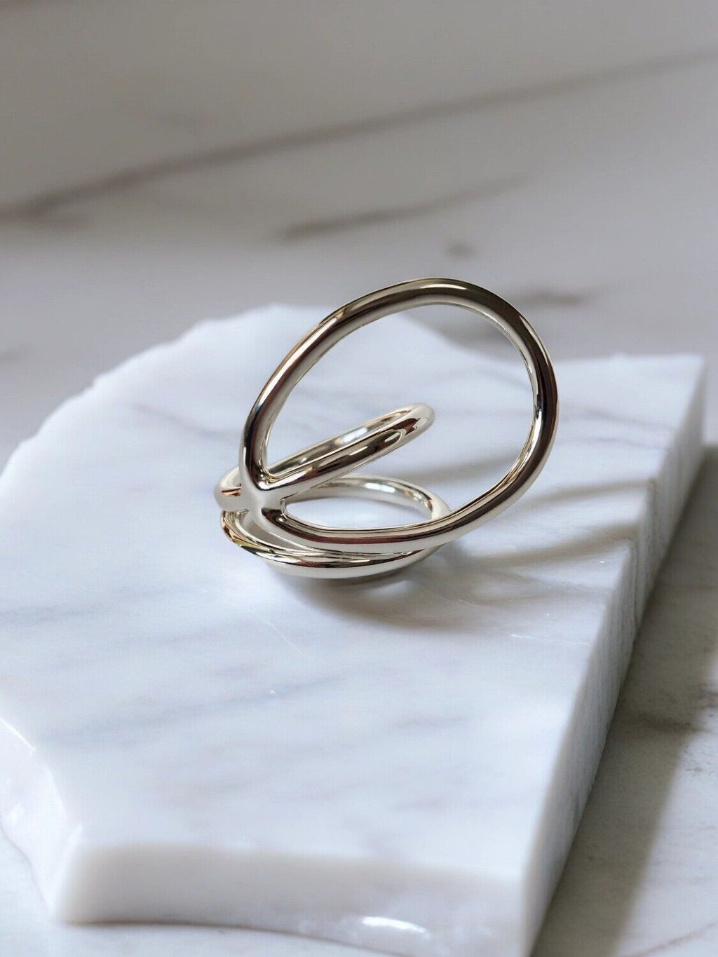 Кольцо с белым серебрением - Vel vett фото 3