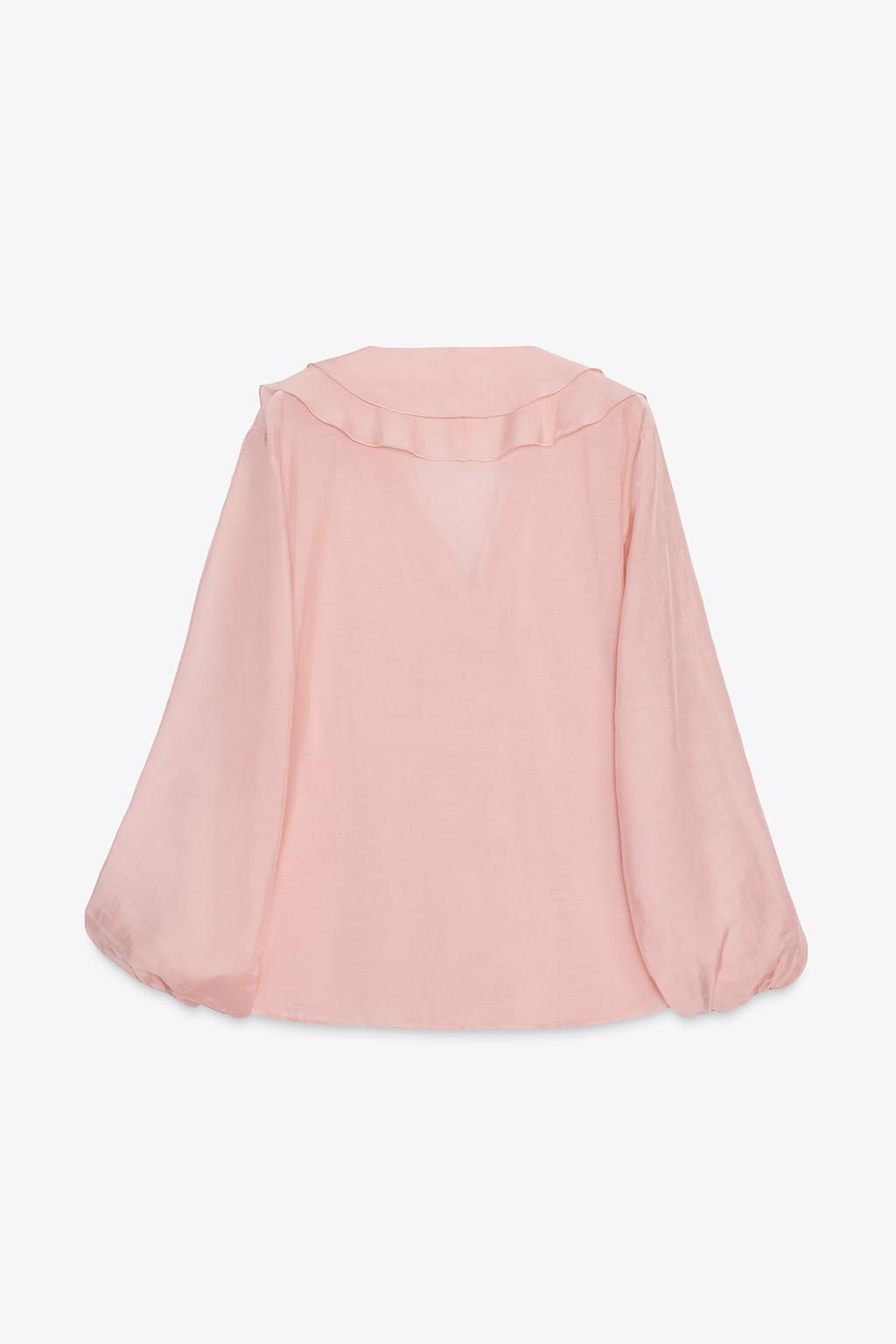 ZW COLLECTION RUFFLED SHIRT - Zara фото 20