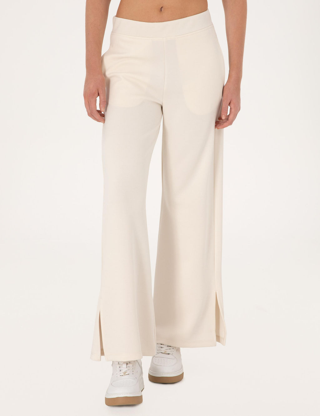Штаны спортивные Flare Fit экрю из модала