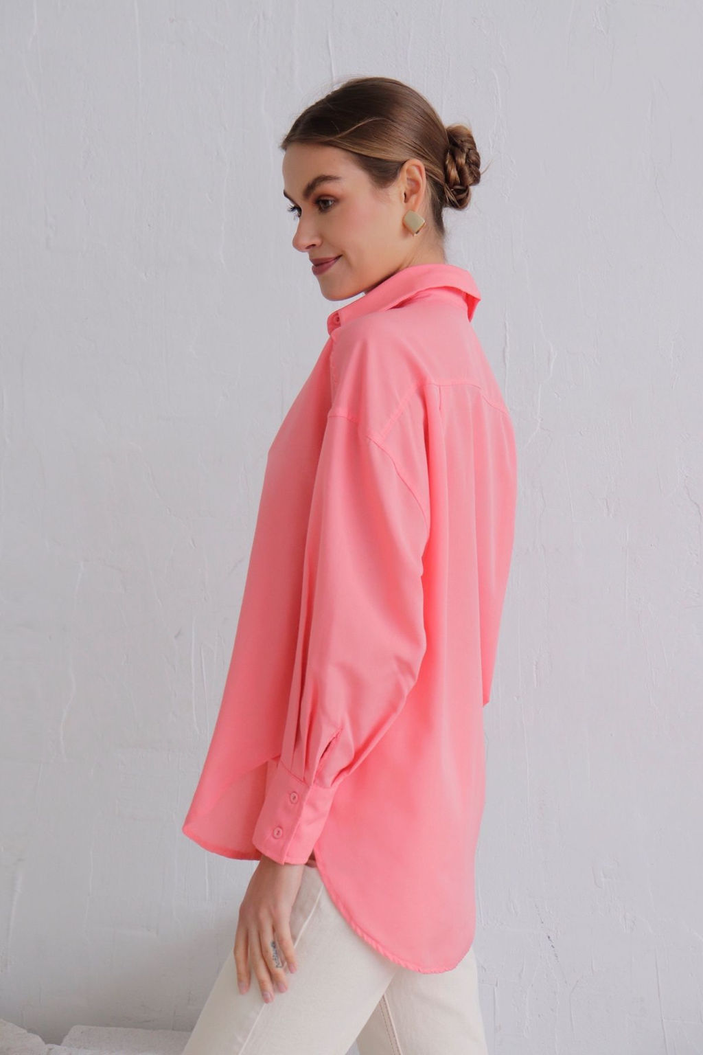 11229 Рубашка коралловая - Martichelli фото 4