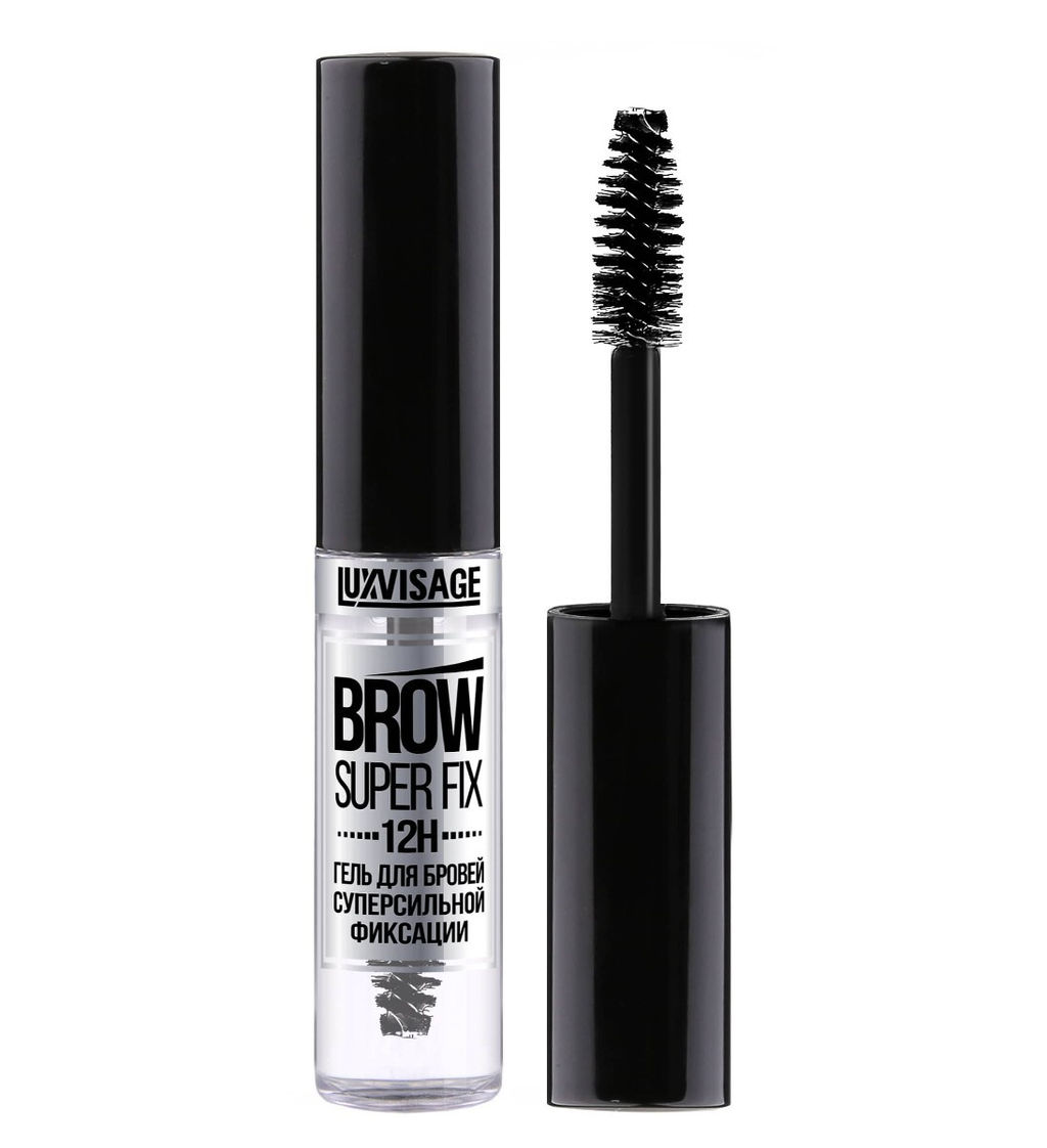 LuxVisage Гель для бровей суперсильной фиксации BROW SUPER FIX 12H Бесцветный 6г
