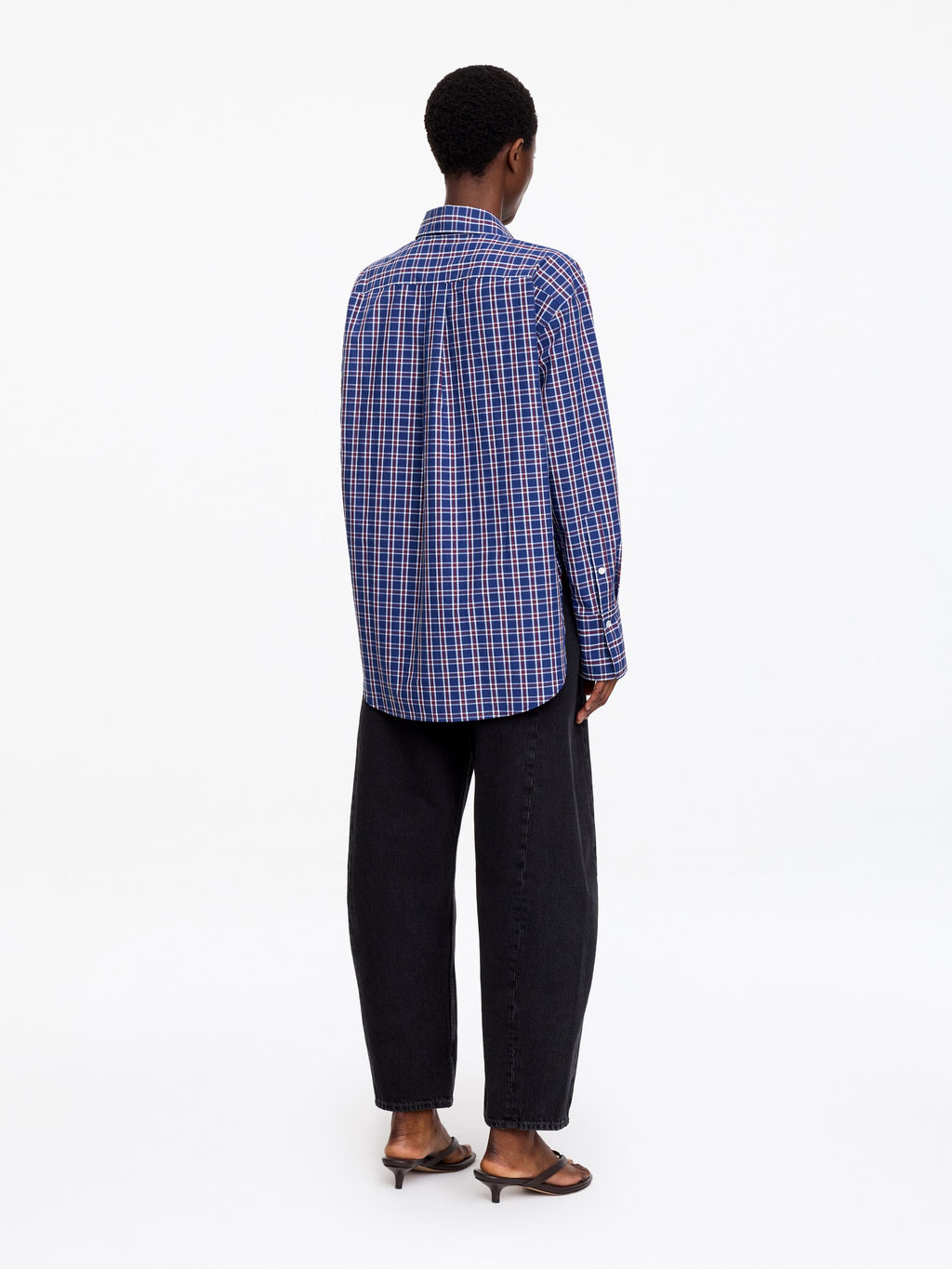Camisa de popelina relaxed fit - H&m фото 3
