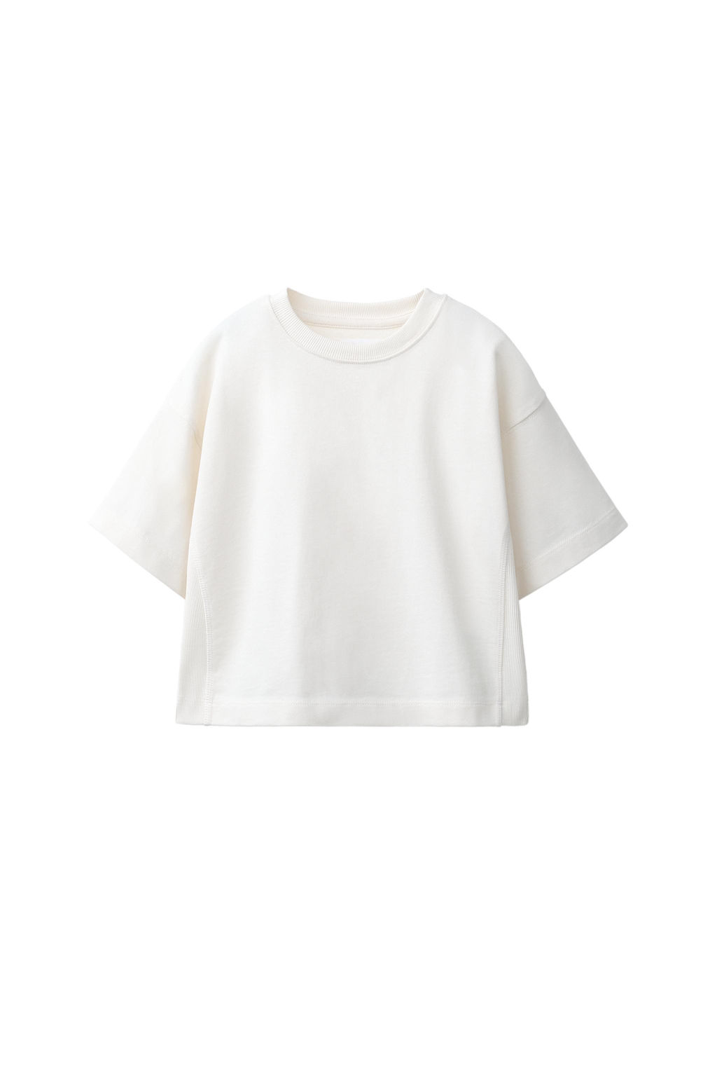 CAMISETA LISA HEAVY JERSEY / Crudo - Zara фото 6