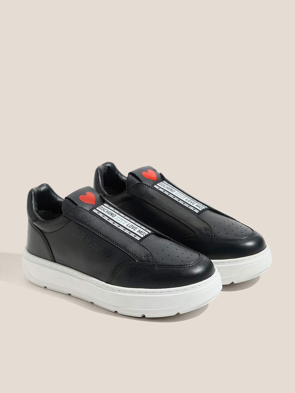 Женские кеды LOVE MOSCHINO BOLD LOVE Артикул 4562637, черный  фото 2