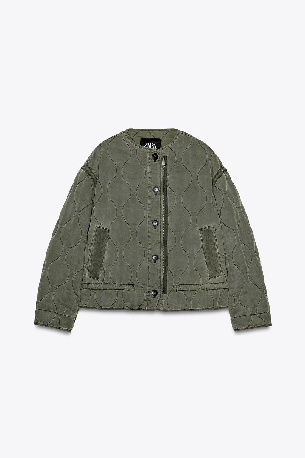 ZW COLLECTION PADDED JACKET - Zara фото 5