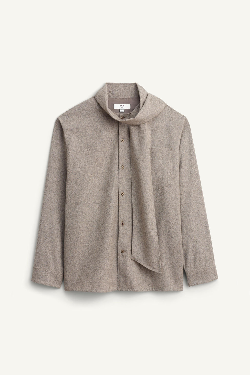 FOULARD OVERSHIRT - LIMITED EDITION - Zara фото 6