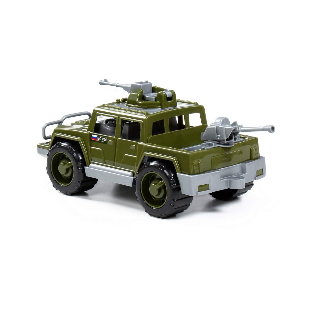 Автомобиль-пикап военный Защитник с 2-мя пулемётами - Полесье фото 3