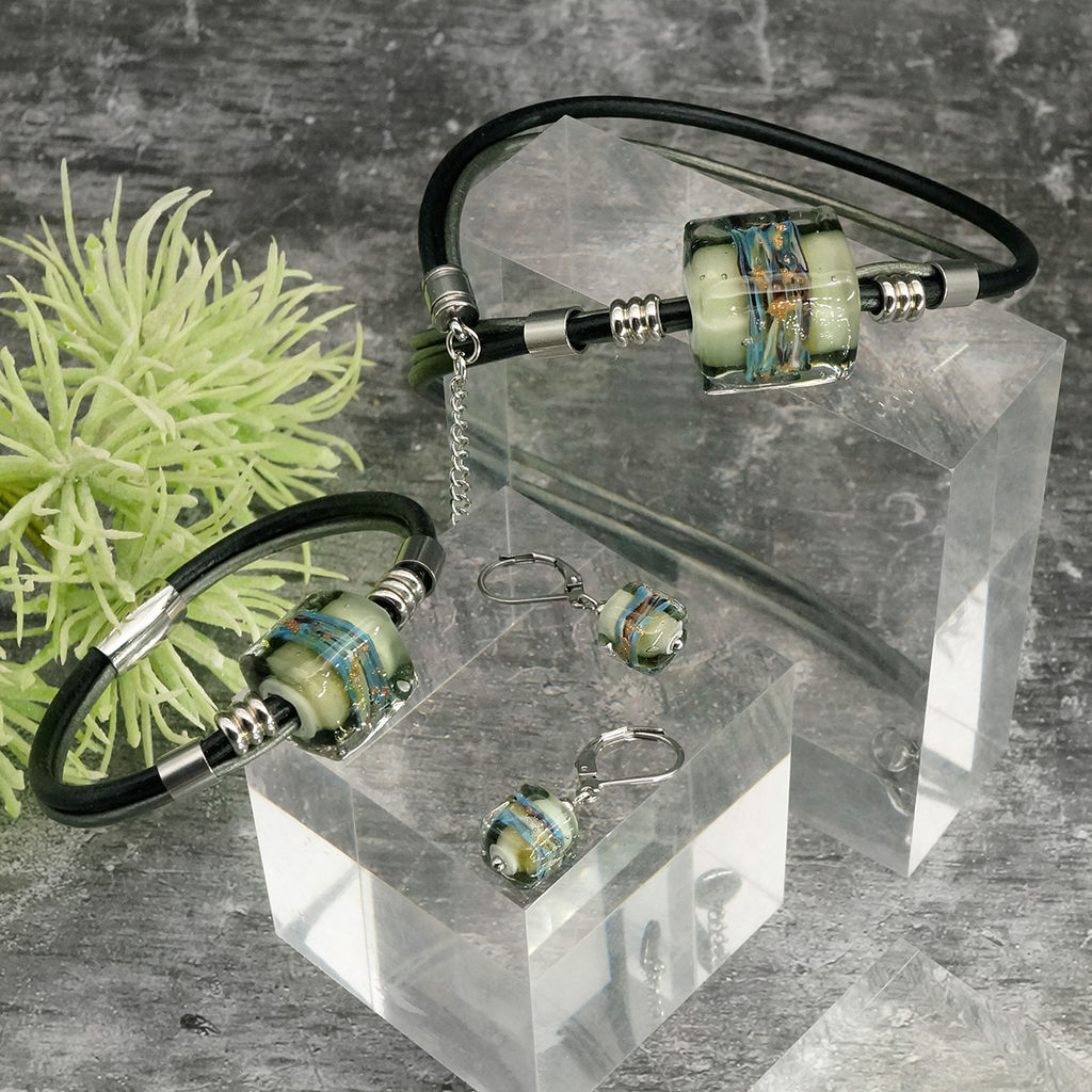 Серьги из муранского стекла SENSITIVITY LS3159 - Vloes фото 8