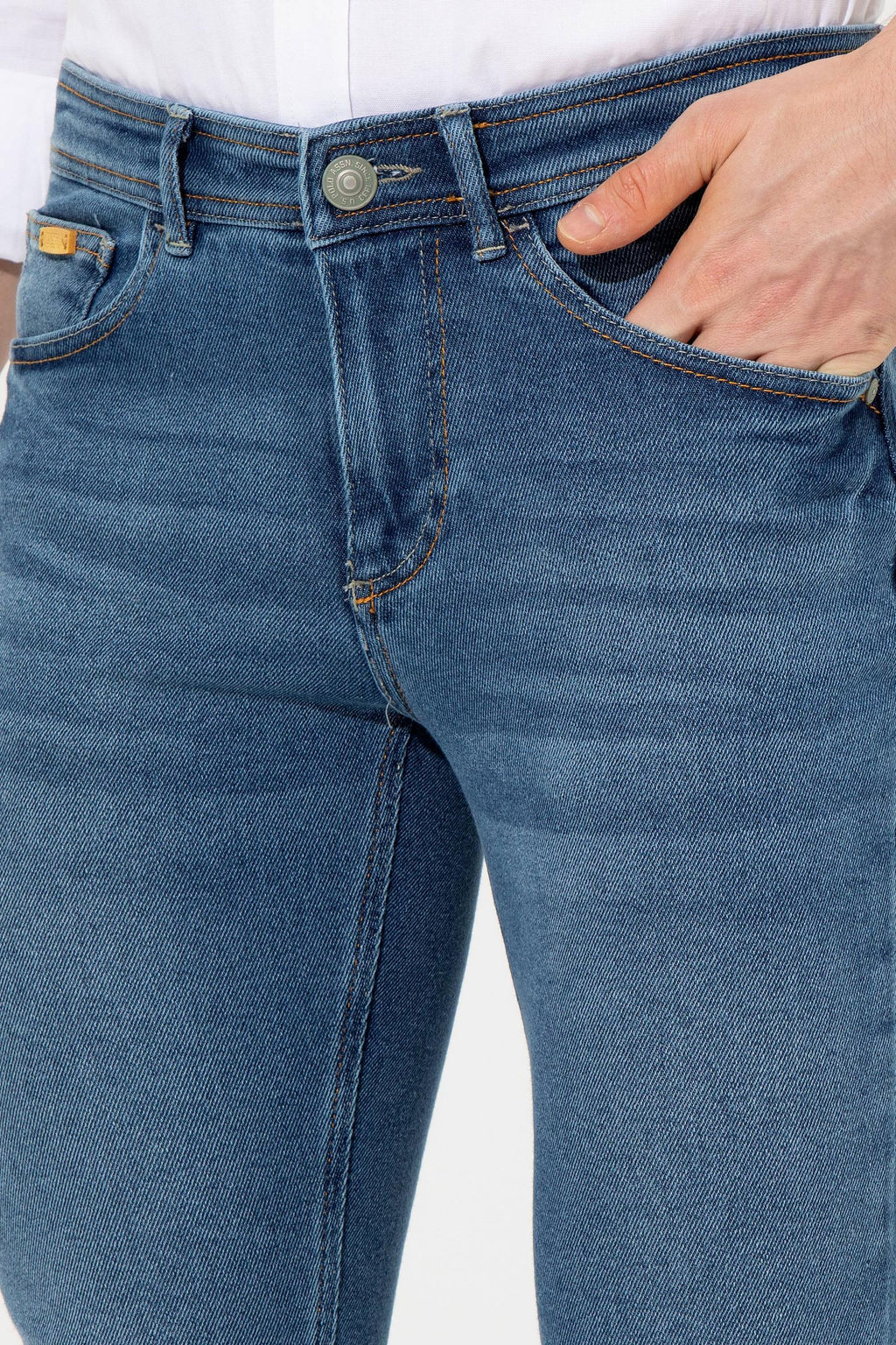 Erkek Mavi Jean Pantolon