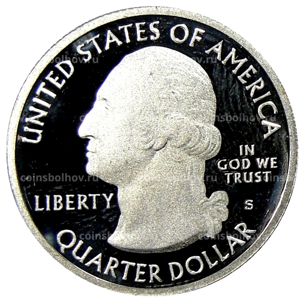 1/4 доллара (25 центов) 2012 года S США Национальные парки № 15  Денали