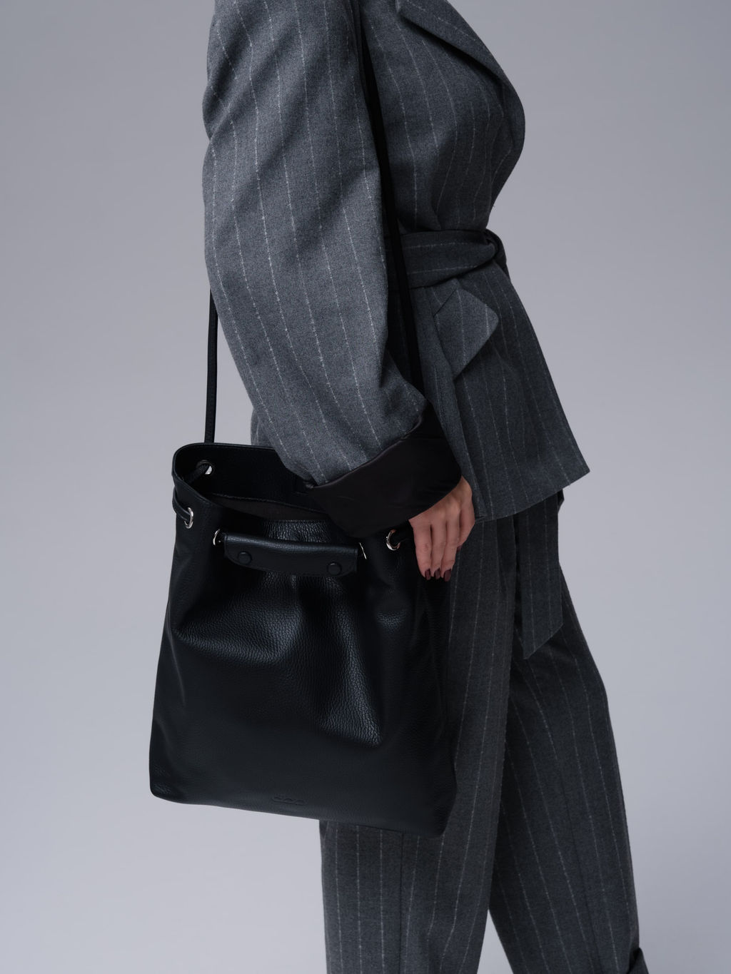 Кожаная сумка Ann DBR 31228 черный фото 7