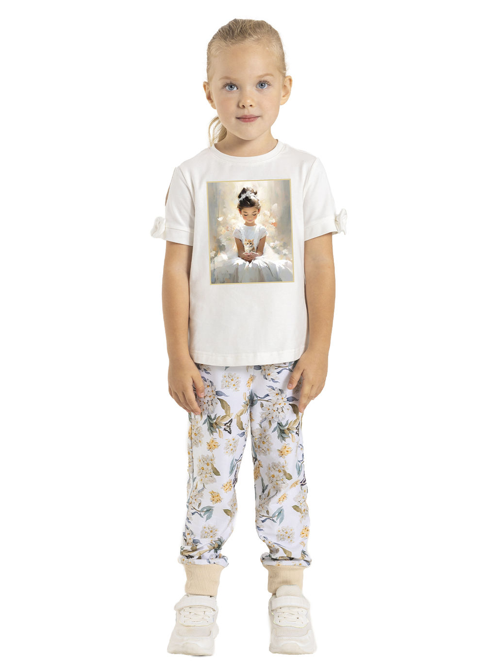 Брюки для девочки О56904 - Карамелли фото 5