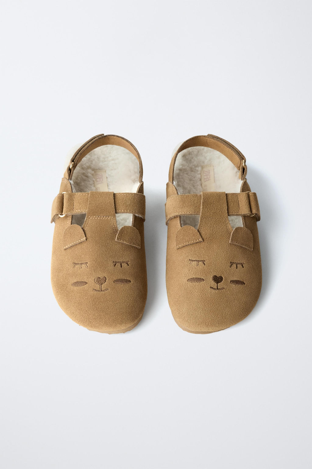 ANIMAL PRINT LEATHER CLOGS - Zara фото 4