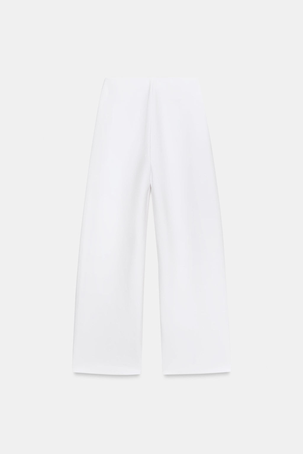 PANTAL?N BALLOON INTERLOCK / Blanco - Zara фото 8