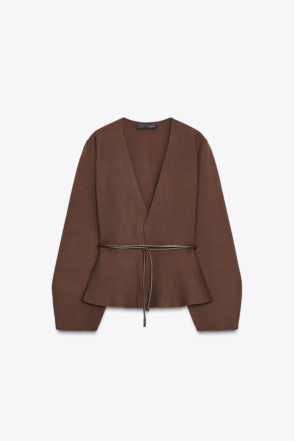 CARDIGAN WITH BELT