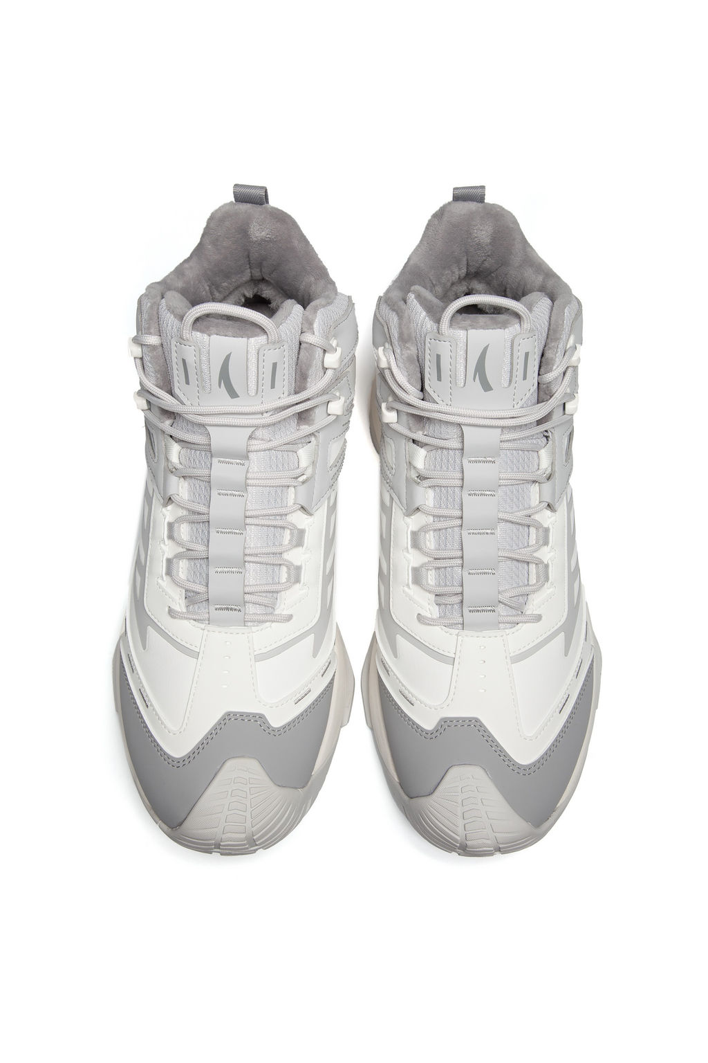 Кроссовки повседневные утепленные Бежевый/Серый - Anta фото 3